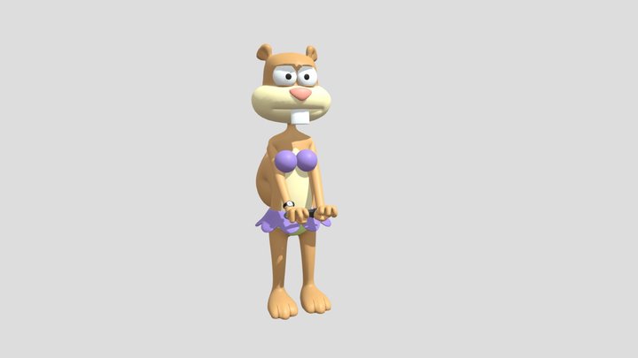 Sandy arrested 3D Model