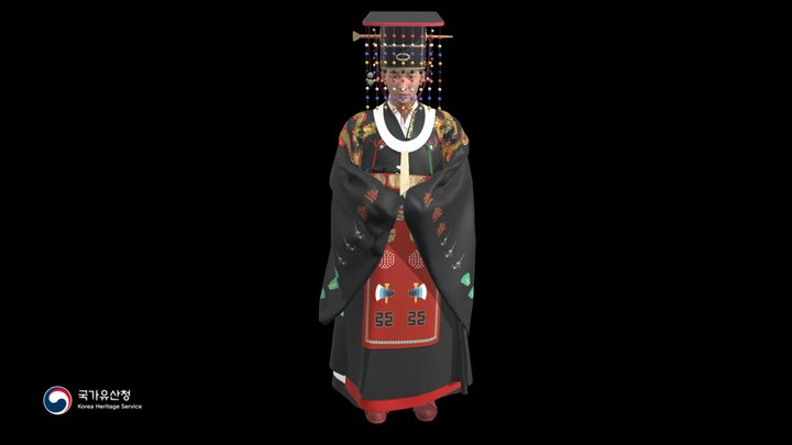 King(Myeonbok) – Free 3D Model STL
