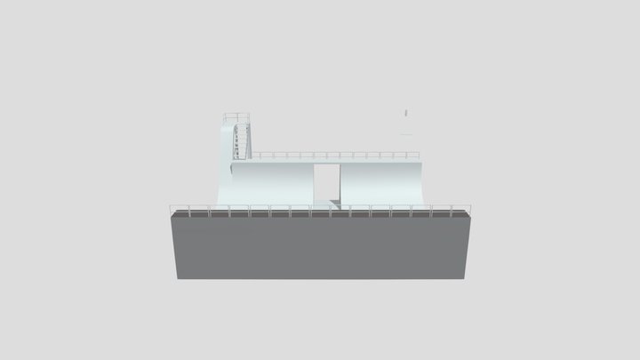 Halfpipe Final 3D Model