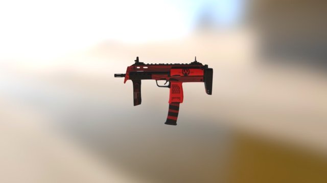 Mp7|Counter-Offensive 3D Model