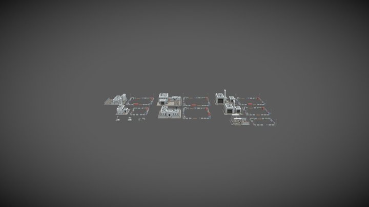 RTS | Buildings 3D Model