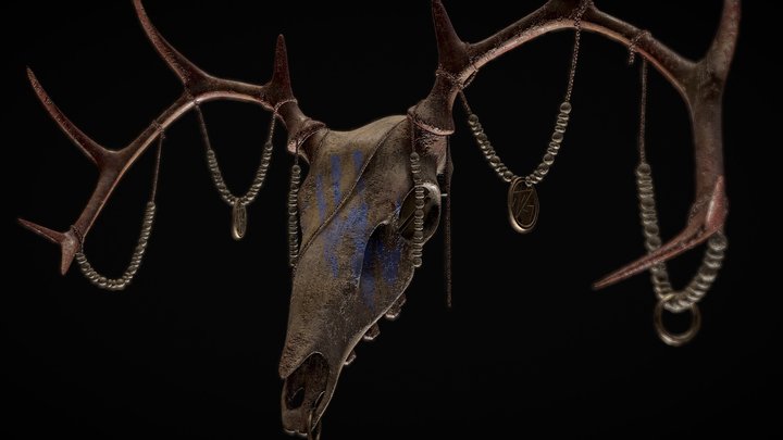 Cultist Mask 3D Model