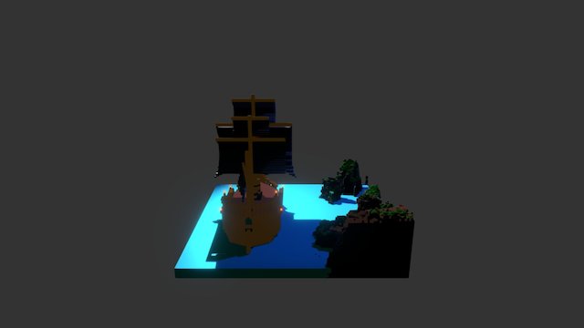 Carribean sea 3D Model