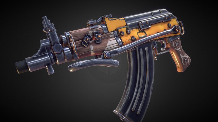 Ak47 3D Model