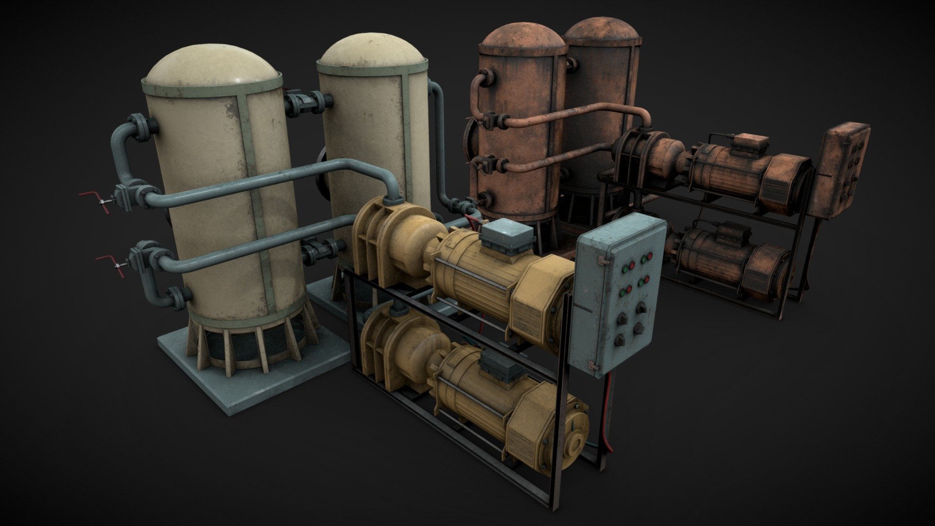 Machinery device - Buy Royalty Free 3D model by maxpsr [2a7c3e7 ...