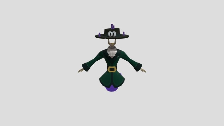 ART_207_Pirate 3D Model