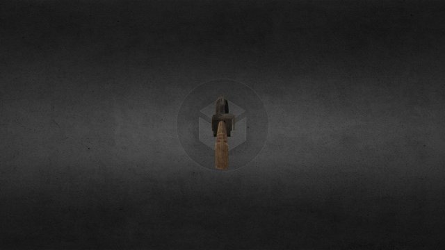 Grenade Launcher w diffuse texture 3D Model