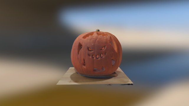 Carved Pumpkin-Gengar 3D Model