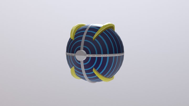 Pokeball 3D Model