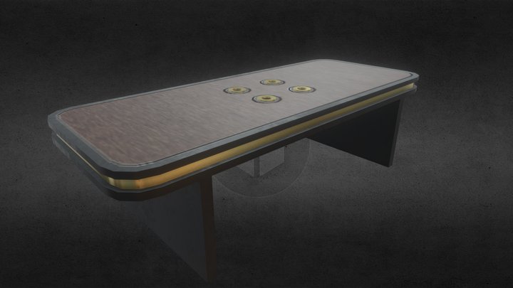 Office table – Free 3D Model STL