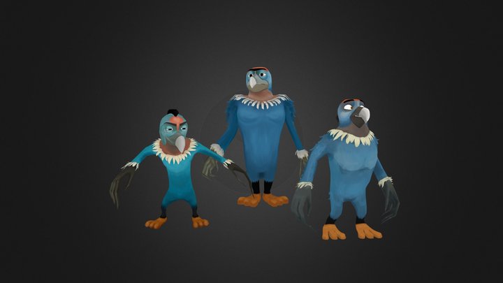 Brothers 3D Model