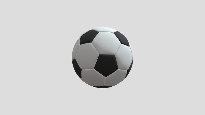 Football 3d Model