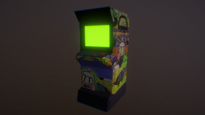 Arcade machine 3D Model