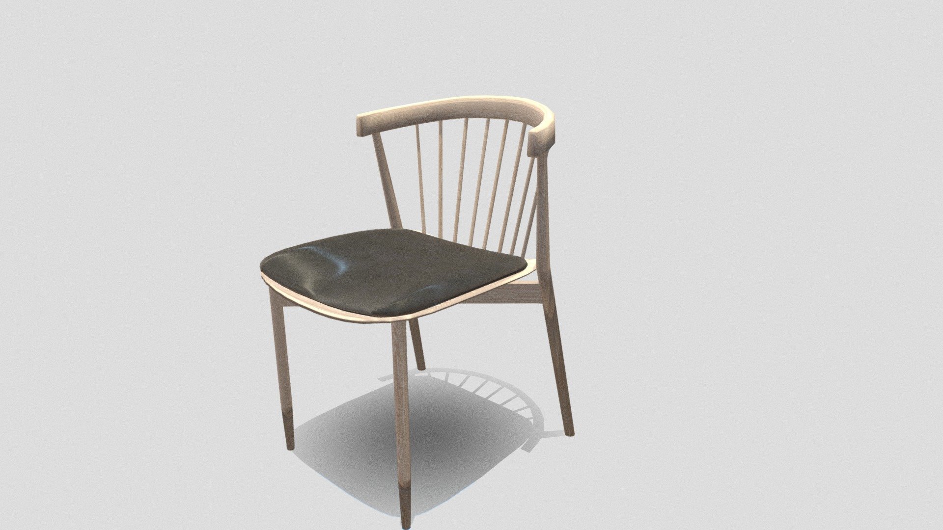 Dining chair - 3D model by Alex Lysenko (@Oleksandra_Lysenko) [2a84afa ...