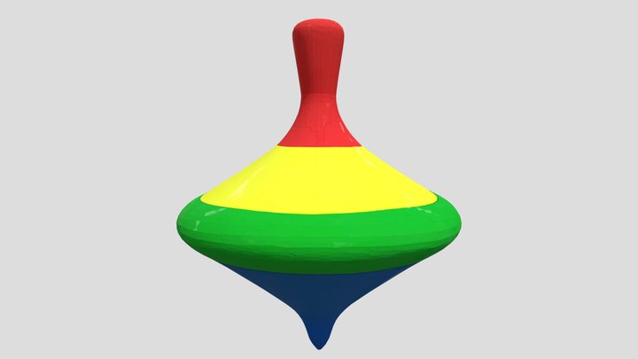 Spinning Top - toy – Modello 3D gratuito STL
