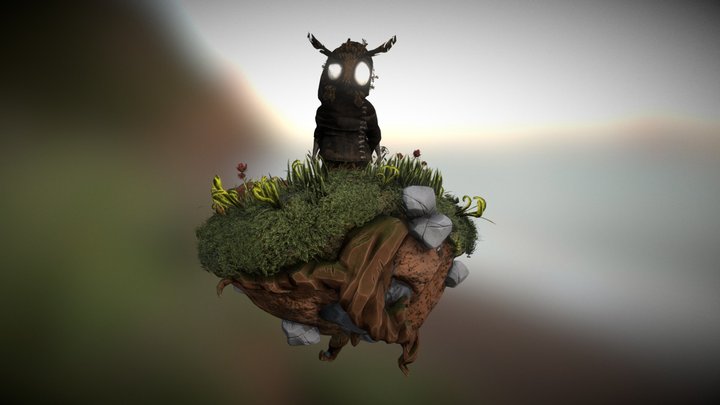 Owl-Kid 3D Model