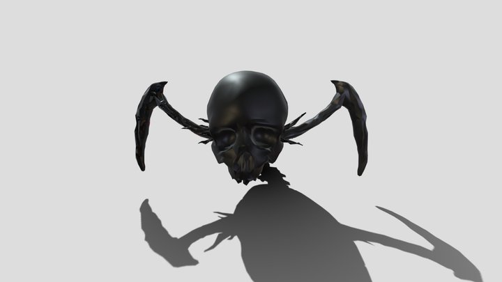 Skull crab pc2 3D Model