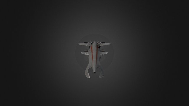 Combat Speeder Bike 3D Model