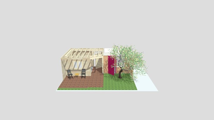 Tuin Purperforel V0_3 3D Model
