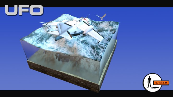 UFO - Shadair Albatross 3D Model