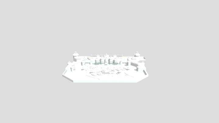 Disneyland Hotel 1 3D Model