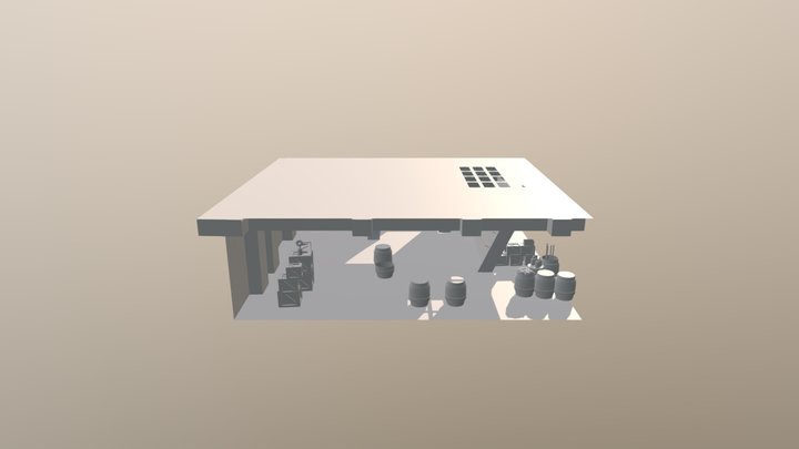 Final Lower Deck 3D Model