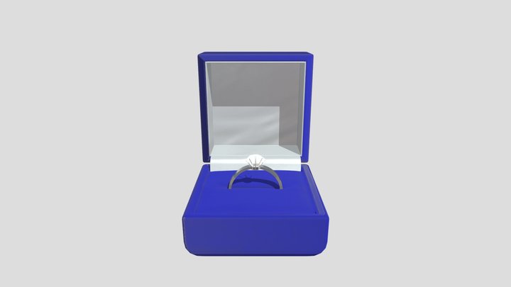 diamondringboxforsketchfab 3D Model