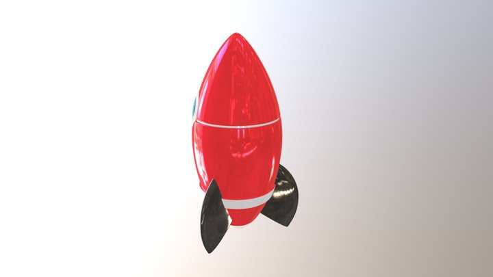 Rocket simple 3D Model