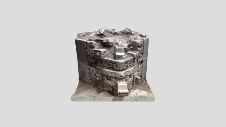 Mascaron Palacio del Gobernador 3D Model