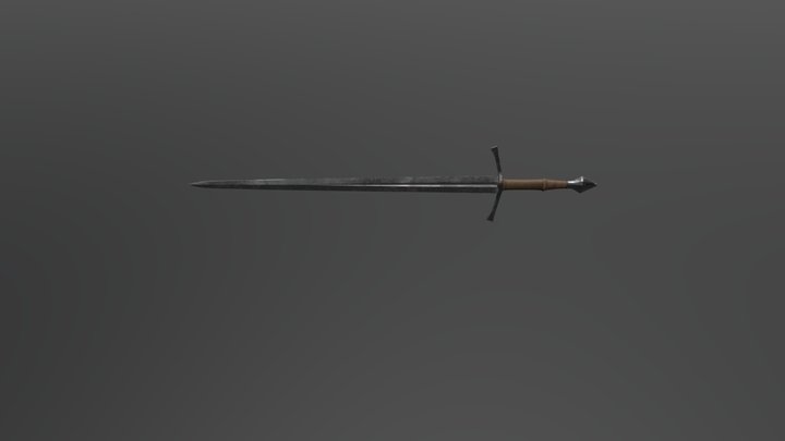 Longsword 3D Model
