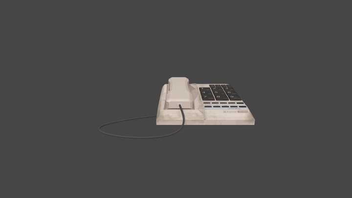 "vintage" Touchfone 400 3D Model
