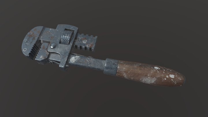 DraftPunk 2 HomeWork19 Wrench 3D Model