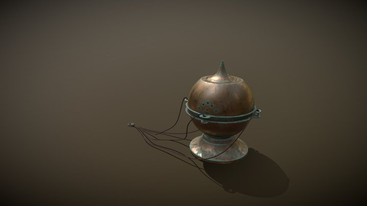 Incense Burner 3D Model