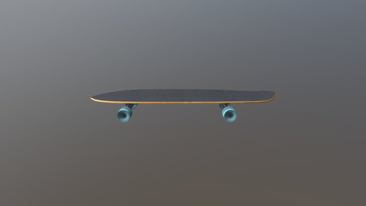 Longboard 3D Model