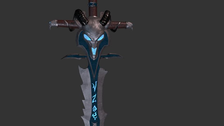 Frostmourne (Warcraft) 3D Model