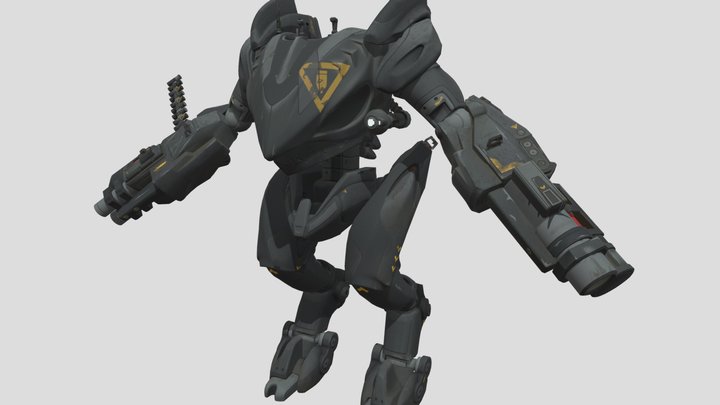 B.R.U.T.E MECH (Season X) 3D Model