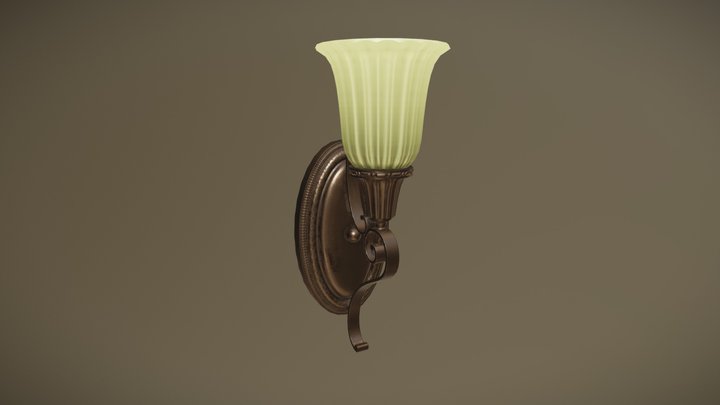 Wall Light 3D Model