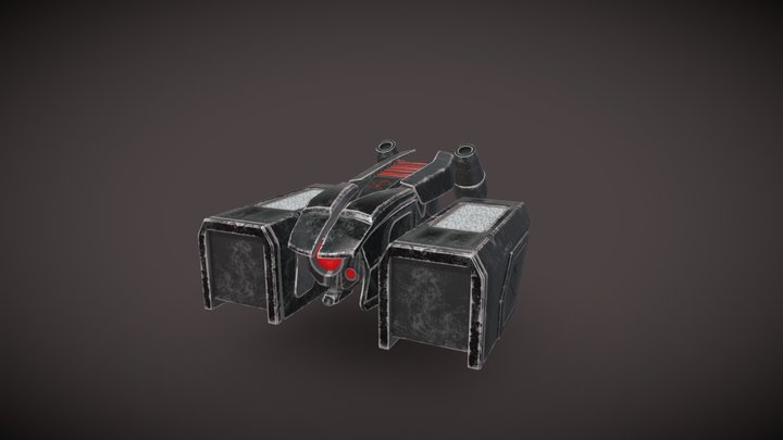 Drone Sci-fi 3D Model
