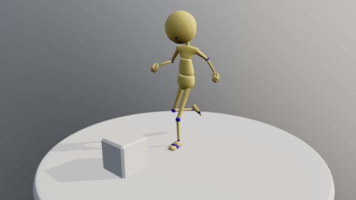 AniMaytion '19 - Anger 3D Model
