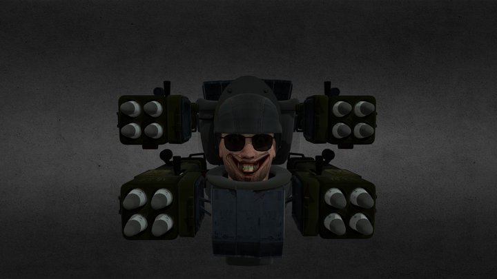 Ultra Launcher Skibidi Toilet [AS #3] 3D Model