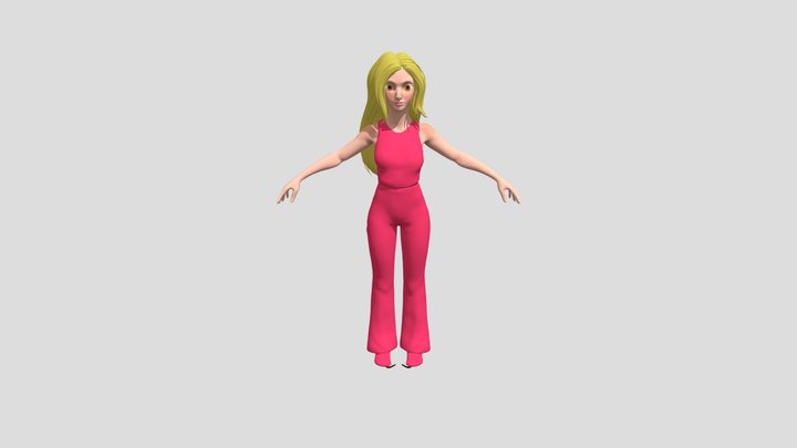 barbie 3D Model