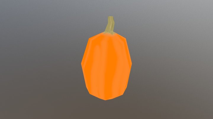 Pumpkin 3D Model