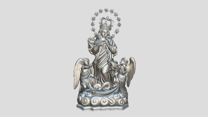 Madonna Che Scioglie I Nodi 3D Model