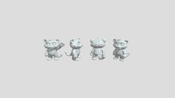 Cartoon tiger