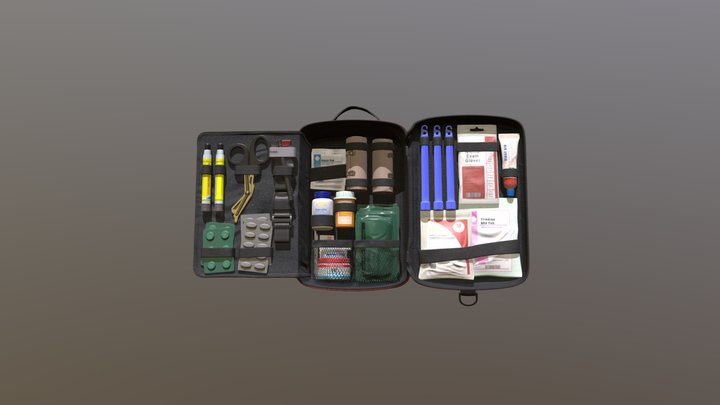First Aid Kit 3D Model