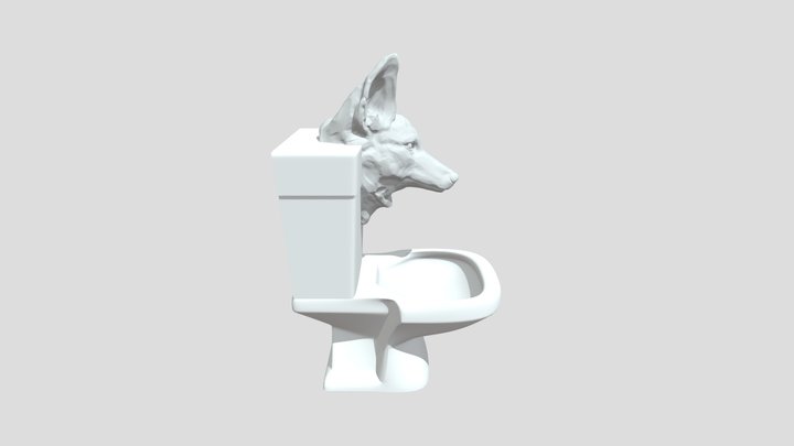 Dog Toilet For Randi V2 3D Model