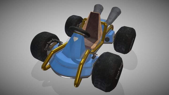 3D Car Racing 3D Model