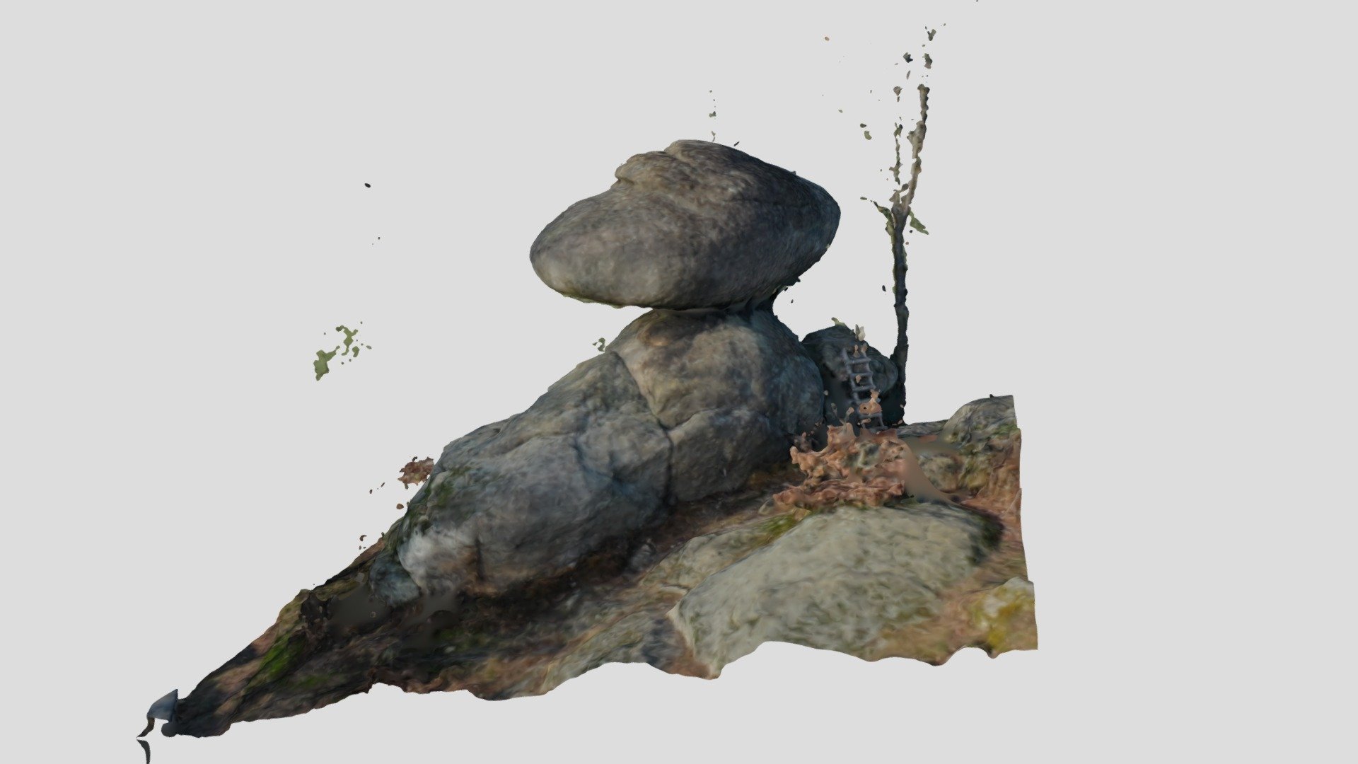 Schwammerling Rechberg Wackelstein Rocking stone