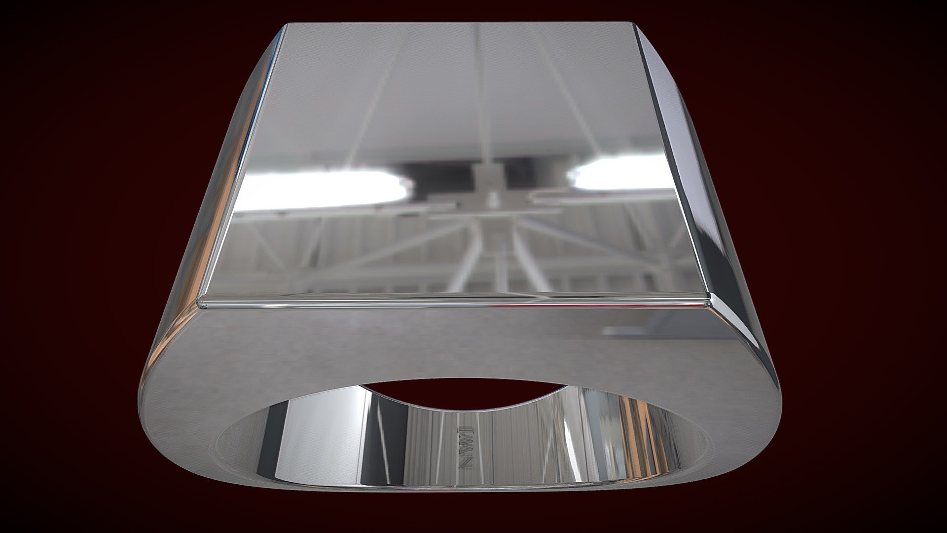 Square Signet - Download Free 3D model by Duduism [2a96e5d] - Sketchfab