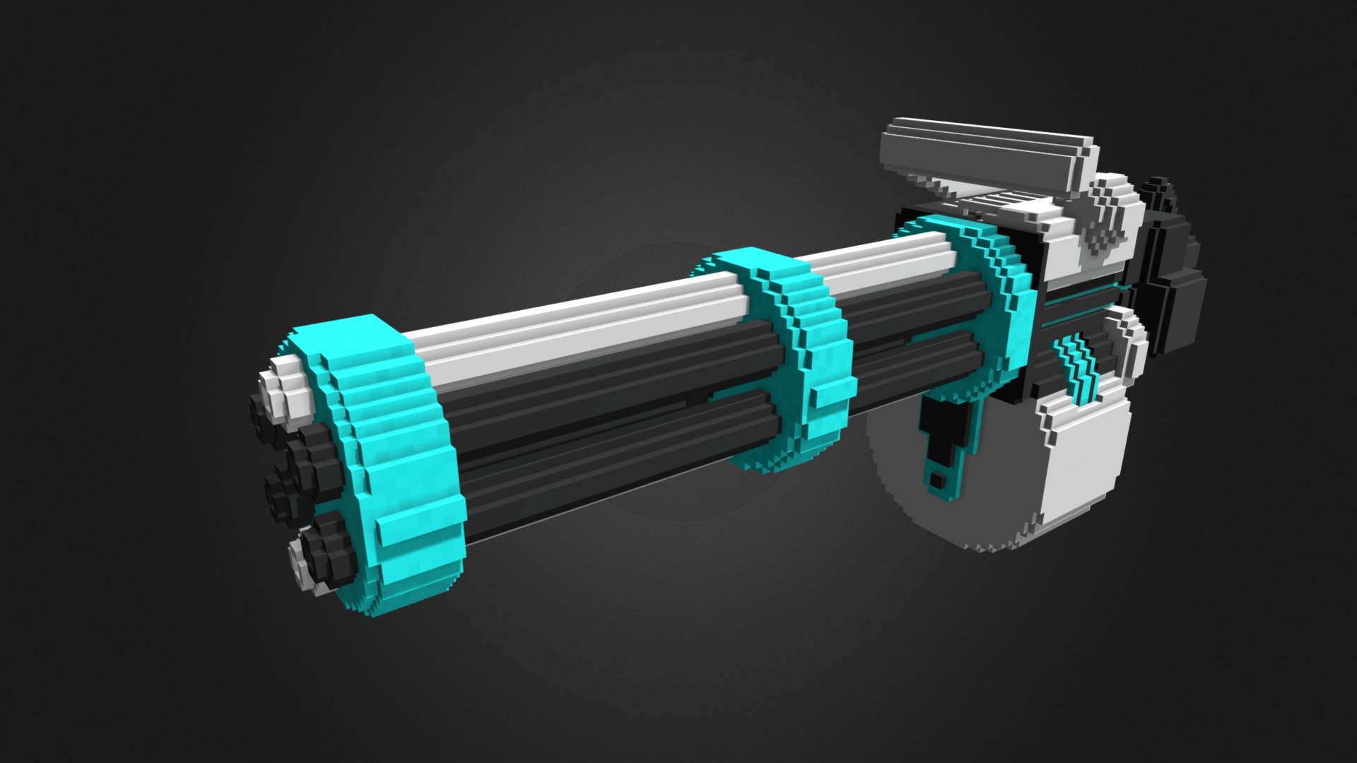 MiniGun - 3D model by Chara_Dreemurr [2a971f1] - Sketchfab
